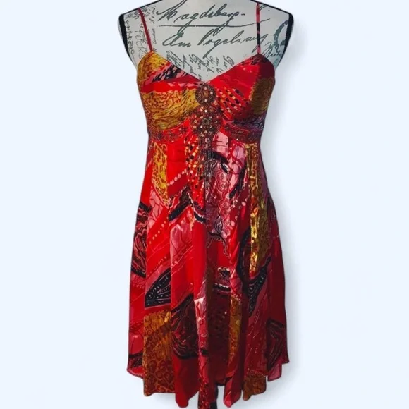 Sue Wong Vintage Beaded Dress - Picture 7 of 7